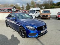 USED 2017 67 MERCEDES-BENZ C CLASS 2.1 C 220 D 4MATIC AMG LINE 4d 170 BHP 4MATIC!