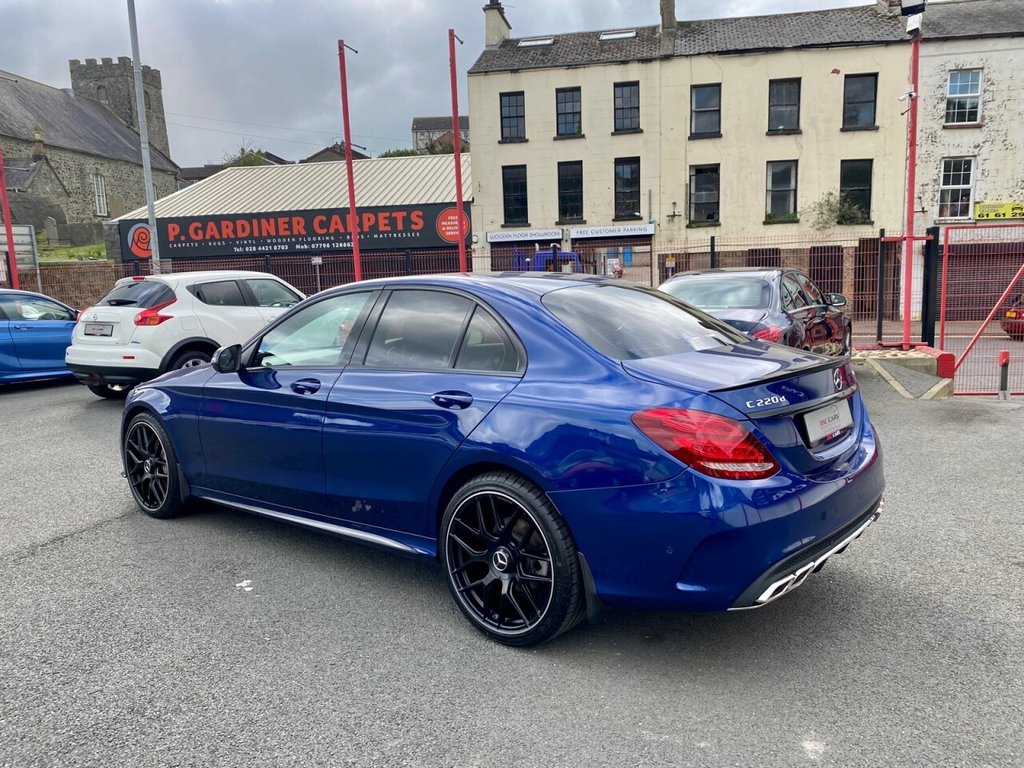 USED 2017 67 MERCEDES-BENZ C CLASS 2.1 C 220 D 4MATIC AMG LINE 4d 170 BHP 4MATIC!