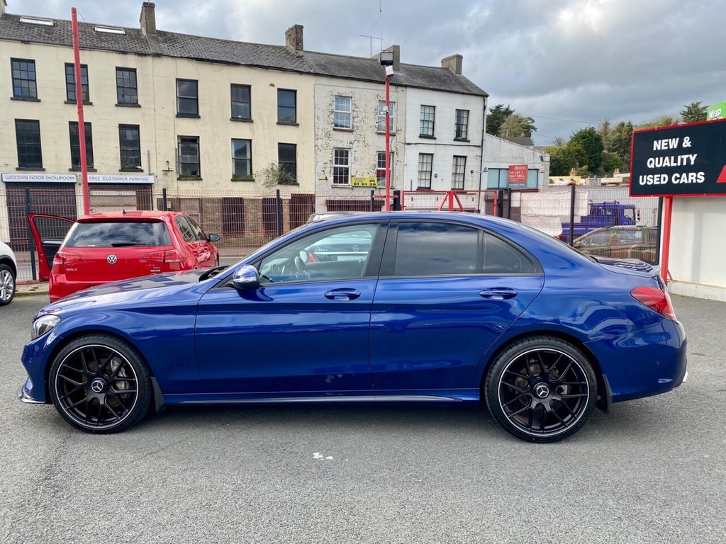 USED 2017 67 MERCEDES-BENZ C CLASS 2.1 C 220 D 4MATIC AMG LINE 4d 170 BHP 4MATIC!