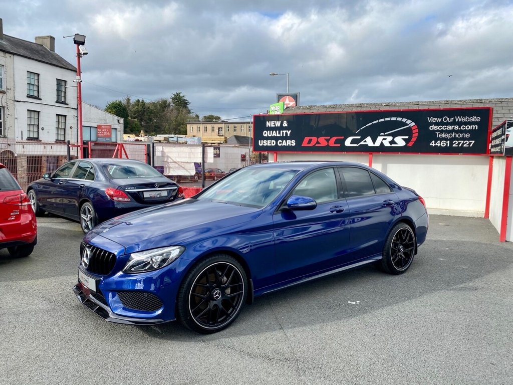 USED 2017 67 MERCEDES-BENZ C CLASS 2.1 C 220 D 4MATIC AMG LINE 4d 170 BHP 4MATIC!