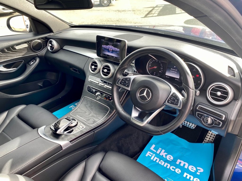 USED 2017 67 MERCEDES-BENZ C CLASS 2.1 C 220 D 4MATIC AMG LINE 4d 170 BHP 4MATIC!