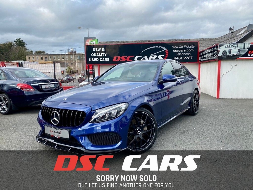 USED 2017 67 MERCEDES-BENZ C CLASS 2.1 C 220 D 4MATIC AMG LINE 4d 170 BHP 4MATIC!
