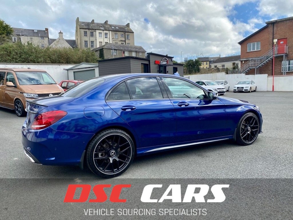 USED 2017 67 MERCEDES-BENZ C CLASS 2.1 C 220 D 4MATIC AMG LINE 4d 170 BHP 4MATIC!