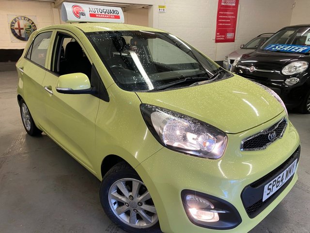 2014 64 Kia Picanto 1.2 2 5d