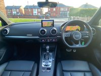 USED 2018 68 AUDI A3 2.0 S3 QUATTRO 4d 306 BHP ++ 1 OWNER ++ FULL HISTORY ++ SAT NAV ++