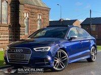 USED 2018 68 AUDI A3 2.0 S3 QUATTRO 4d 306 BHP ++ 1 OWNER ++ FULL HISTORY ++ SAT NAV ++