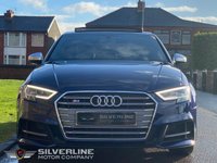 USED 2018 68 AUDI A3 2.0 S3 QUATTRO 4d 306 BHP ++ 1 OWNER ++ FULL HISTORY ++ SAT NAV ++