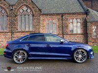 USED 2018 68 AUDI A3 2.0 S3 QUATTRO 4d 306 BHP ++ 1 OWNER ++ FULL HISTORY ++ SAT NAV ++