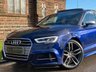 USED 2018 68 AUDI A3 2.0 S3 QUATTRO 4d 306 BHP ++ 1 OWNER ++ FULL HISTORY ++ SAT NAV ++