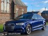 USED 2018 68 AUDI A3 2.0 S3 QUATTRO 4d 306 BHP ++ 1 OWNER ++ FULL HISTORY ++ SAT NAV ++