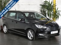 USED 2017 17 FORD GRAND C-MAX 2.0 TITANIUM TDCI 5d 148 BHP SAT NAV PANORAMIC SUNROOF 7 SEATS