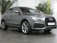 USED 2016 16 AUDI Q3 2.0 TDI QUATTRO S LINE PLUS 5d 148 BHP SAT NAV 1 OWNER FSH