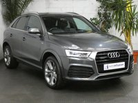 USED 2016 16 AUDI Q3 2.0 TDI QUATTRO S LINE PLUS 5d 148 BHP SAT NAV 1 OWNER FSH