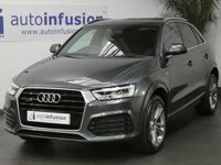 USED 2016 16 AUDI Q3 2.0 TDI QUATTRO S LINE PLUS 5d 148 BHP SAT NAV 1 OWNER FSH