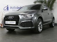 USED 2016 16 AUDI Q3 2.0 TDI QUATTRO S LINE PLUS 5d 148 BHP SAT NAV 1 OWNER FSH