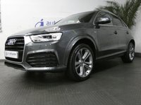 USED 2016 16 AUDI Q3 2.0 TDI QUATTRO S LINE PLUS 5d 148 BHP SAT NAV 1 OWNER FSH
