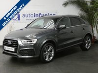 USED 2016 16 AUDI Q3 2.0 TDI QUATTRO S LINE PLUS 5d 148 BHP SAT NAV 1 OWNER FSH