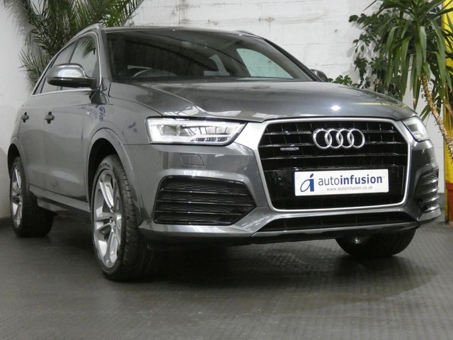 2016 16 Audi Q3 2.0 TDI QUATTRO S LINE PLUS 5d 148 BHP