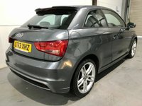USED 2013 63 AUDI A1 1.4 TFSI S LINE 3d 122 BHP Heated Seats, Xenon's, Cruise