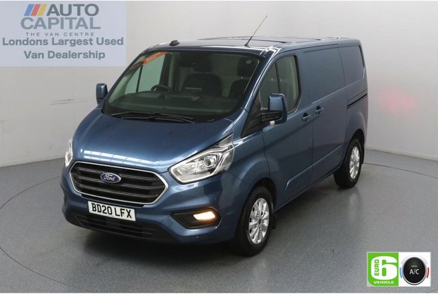 2020 20 FORD TRANSIT CUSTOM 2.0 300 Limited EcoBlue 130 BHP L1 H1 Euro 6 Low Emission