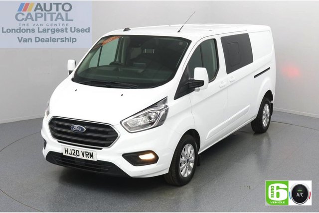 2020 20 FORD TRANSIT CUSTOM 2.0 300 Limited EcoBlue 130 Bhp L2 H1 5 Seats Combi Low Emission