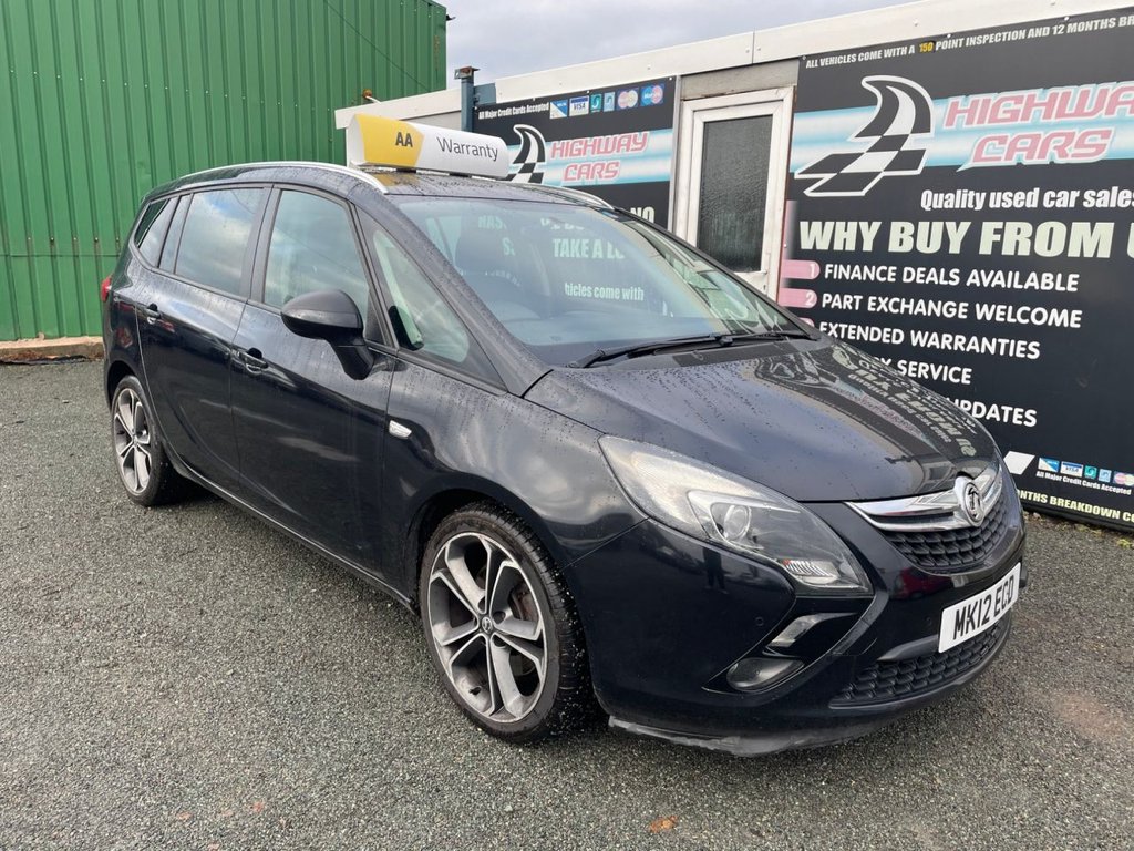 View our VAUXHALL ZAFIRA TOURER