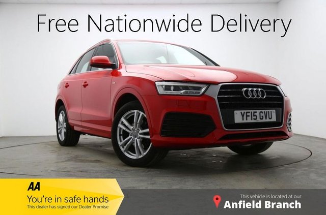 2015 15 AUDI Q3 1.4 TFSI S LINE 5d AUTO 148 BHP