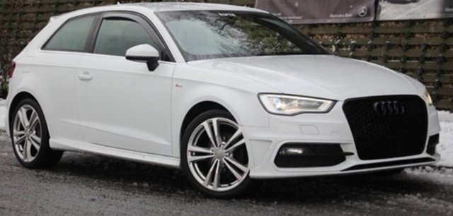 2014 64 Audi A3 2.0 TDI S LINE 3d 148 BHP