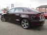 USED 2014 14 AUDI A3 1.4 TFSI SPORT 4d 139 BHP Finished in SHIRAZ RED METALLIC with contrasting SPORTS trim. This Audi A3 Saloon is a classy, high tech four-door that is also great to drive. This A3 saloon is a sleeker-looking version of the Audi A3 Sportback hatchback. Features include Sat Nav, DAB Radio, B/tooth, Alloys, &pound;30 Road Tax and much more. AUDI Dealer serviced at 17681 miles, 34701 miles, 40269 miles, 40345 (Cam Belt, tensioner and Water Pump) and recently at 48513 miles.
