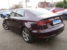 USED 2014 14 AUDI A3 1.4 TFSI SPORT 4d 139 BHP Finished in SHIRAZ RED METALLIC with contrasting SPORTS trim. This Audi A3 Saloon is a classy, high tech four-door that is also great to drive. This A3 saloon is a sleeker-looking version of the Audi A3 Sportback hatchback. Features include Sat Nav, DAB Radio, B/tooth, Alloys, &pound;30 Road Tax and much more. AUDI Dealer serviced at 17681 miles, 34701 miles, 40269 miles, 40345 (Cam Belt, tensioner and Water Pump) and recently at 48513 miles.