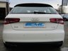 USED 2015 64 AUDI A3 1.4 TFSI SPORT 3d 148 BHP Finished in AMALFI WHITE with contrasting DARK GREY trim. This fantastic facelift 3rd generation model combines a great interior with a refined driving experience. The turbocharged engine gives plenty of pulling power with 148 BHP. Features include &pound;20 Road tax, DAB Radio, Cruise Control, Park Sensors, B/Tooth and much more. Dealer serviced at 15810 miles, 34688 miles and recently at 52928 miles. 12 Months MOT.