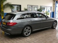 USED 2017 17 MERCEDES-BENZ C CLASS 2.0 C350 E SPORT PREMIUM PLUS 5d 208 BHP SAT NAV SUNROOF LEATHER VAT Q