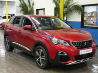 USED 2017 17 PEUGEOT 3008 1.2 PURETECH S/S ALLURE 5d 130 BHP SAT NAV 1 OWNER FSH