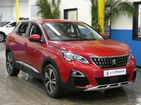 USED 2017 17 PEUGEOT 3008 1.2 PURETECH S/S ALLURE 5d 130 BHP SAT NAV 1 OWNER FSH