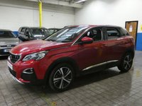 USED 2017 17 PEUGEOT 3008 1.2 PURETECH S/S ALLURE 5d 130 BHP SAT NAV 1 OWNER FSH