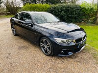 USED 2016 66 BMW 4 SERIES GRAN COUPE 2.0 420D M SPORT GRAN COUPE 4d 188 BHP 1 Owner, Pan roof, H&K Sound