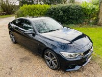 USED 2016 66 BMW 4 SERIES GRAN COUPE 2.0 420D M SPORT GRAN COUPE 4d 188 BHP 1 Owner, Pan roof, H&K Sound