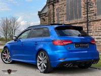 USED 2017 17 AUDI A3 2.0 S3 SPORTBACK TFSI QUATTRO BLACK EDITION 5d 306 BHP ++ 1 OWNER ++ FULL HISTORY ++ SAT NAV ++