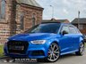 USED 2017 17 AUDI A3 2.0 S3 SPORTBACK TFSI QUATTRO BLACK EDITION 5d 306 BHP ++ 1 OWNER ++ FULL HISTORY ++ SAT NAV ++