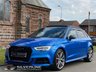USED 2017 17 AUDI A3 2.0 S3 SPORTBACK TFSI QUATTRO BLACK EDITION 5d 306 BHP ++ 1 OWNER ++ FULL HISTORY ++ SAT NAV ++