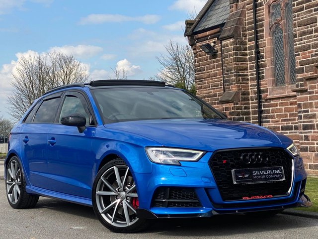 2017 17 Audi A3 2.0 S3 SPORTBACK TFSI QUATTRO BLACK EDITION 5d 306 BHP