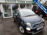USED 2016 66 FIAT 500 1.2 LOUNGE 3d 69 BHP NEW SHAPE *FULL LEATHER + 7