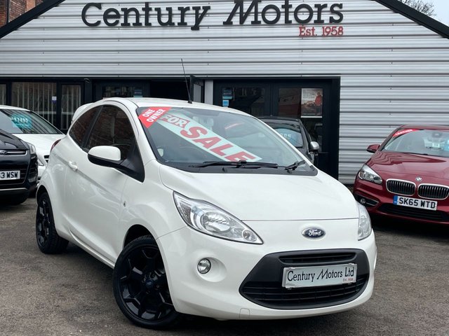 2015 15 Ford Ka 1.2 Zetec WHITE EDITION 3dr - LEATHER