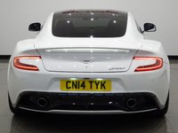 USED 2014 14 ASTON MARTIN VANQUISH 5.9 V12 (565 BHP) TOUCHTRONIC AUTO (2+2)  COUPE 2DR..CARBON..STRATUS WHITE METALLIC..BANG AND OLUFSEN..E/M/HEATED LEATHERS..RED STITCH..R/CAMERA..CERAMIC BRAKES STRATUS WHITE+CARBON+R/CAM+NAV+BANG & OLUFSEN
