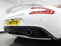 USED 2014 14 ASTON MARTIN VANQUISH 5.9 V12 (565 BHP) TOUCHTRONIC AUTO (2+2)  COUPE 2DR..CARBON..STRATUS WHITE METALLIC..BANG AND OLUFSEN..E/M/HEATED LEATHERS..RED STITCH..R/CAMERA..CERAMIC BRAKES STRATUS WHITE+CARBON+R/CAM+NAV+BANG & OLUFSEN