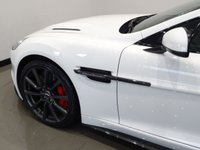 USED 2014 14 ASTON MARTIN VANQUISH 5.9 V12 (565 BHP) TOUCHTRONIC AUTO (2+2)  COUPE 2DR..CARBON..STRATUS WHITE METALLIC..BANG AND OLUFSEN..E/M/HEATED LEATHERS..RED STITCH..R/CAMERA..CERAMIC BRAKES STRATUS WHITE+CARBON+R/CAM+NAV+BANG & OLUFSEN