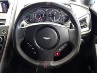 USED 2014 14 ASTON MARTIN VANQUISH 5.9 V12 (565 BHP) TOUCHTRONIC AUTO (2+2)  COUPE 2DR..CARBON..STRATUS WHITE METALLIC..BANG AND OLUFSEN..E/M/HEATED LEATHERS..RED STITCH..R/CAMERA..CERAMIC BRAKES STRATUS WHITE+CARBON+R/CAM+NAV+BANG & OLUFSEN
