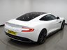 USED 2014 14 ASTON MARTIN VANQUISH 5.9 V12 (565 BHP) TOUCHTRONIC AUTO (2+2)  COUPE 2DR..CARBON..STRATUS WHITE METALLIC..BANG AND OLUFSEN..E/M/HEATED LEATHERS..RED STITCH..R/CAMERA..CERAMIC BRAKES STRATUS WHITE+CARBON+R/CAM+NAV+BANG & OLUFSEN