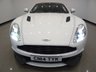 USED 2014 14 ASTON MARTIN VANQUISH 5.9 V12 (565 BHP) TOUCHTRONIC AUTO (2+2)  COUPE 2DR..CARBON..STRATUS WHITE METALLIC..BANG AND OLUFSEN..E/M/HEATED LEATHERS..RED STITCH..R/CAMERA..CERAMIC BRAKES STRATUS WHITE+CARBON+R/CAM+NAV+BANG & OLUFSEN