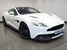 USED 2014 14 ASTON MARTIN VANQUISH 5.9 V12 (565 BHP) TOUCHTRONIC AUTO (2+2)  COUPE 2DR..CARBON..STRATUS WHITE METALLIC..BANG AND OLUFSEN..E/M/HEATED LEATHERS..RED STITCH..R/CAMERA..CERAMIC BRAKES STRATUS WHITE+CARBON+R/CAM+NAV+BANG & OLUFSEN